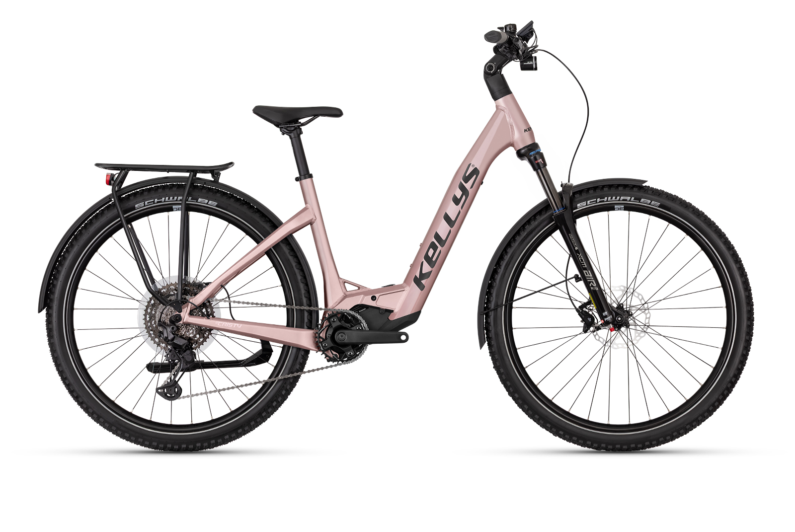 Kellys E-Cristy RS40 P, pneu 29", model 2026, Rose Gold - ZDARMA dopravné, odborná montáž a seřízení!